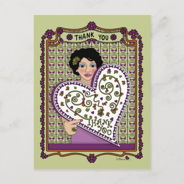 Tack Ett vykort (Framsida)