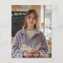 Tack examens tradition foto 2 vykort