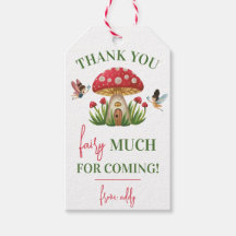 Tack Fairy Mycket! Fairy Garden Mushroom House