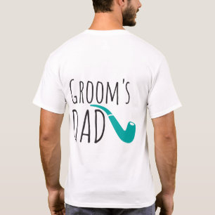 Tack Far i Groom Roligt Modern Pipe T Shirt