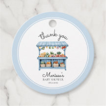 Tack Farmers Market Boy Baby Shower