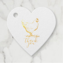 Tack Farmhouse Chicken Hen Logotyp Luxury