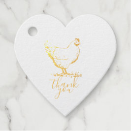 Tack Farmhouse Chicken Hen Logotyp Luxury