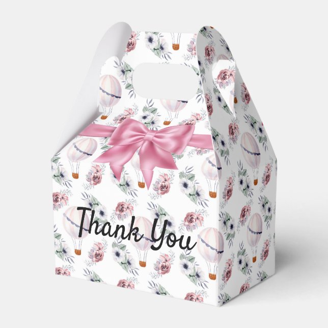 Tack Favor Box Presentaskar (Baksidan Sidan)