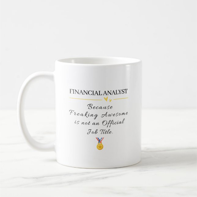 Tack Finansanalytiker Kaffemugg (Vänster)