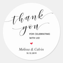 Tack, fira med oss, bröllop repetition