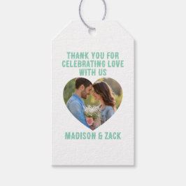 Tack firar Kärlek PHOTO Presentetikett