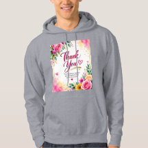Tack Floral Tröja | Tacksamhetspresent