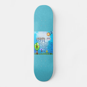 Tack Flower Skatboard Old School Skateboard Bräda 21,6 Cm
