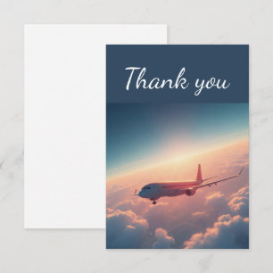 Tack Flygplan Himmel Clouds Pilot Flygplan Kort