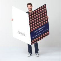 Tack Football Coach, Blue JUMBO Extra Large