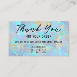 Tack för affärskortet! visitkort