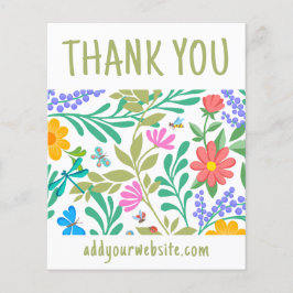 Tack för akut Blommigt för ditt köp