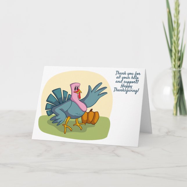 Tack för all hjälp kort (Framsida)