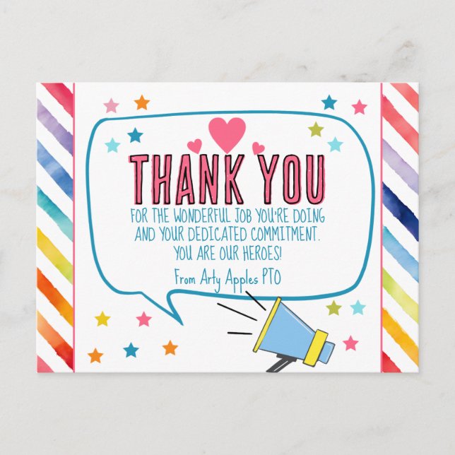 Tack för alla herrar vykort (Framsida)