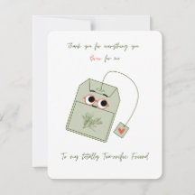 Tack för allt du ger mig.