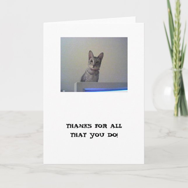 Tack för allt du gör! (Framsida)