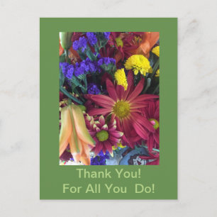 TACK FÖR ALLT DU GÖR - POSTCARD VYKORT