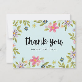 Tack för allt du gör vykort