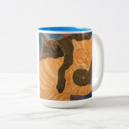 Tack för allt Mamma Två-Tonad Mugg