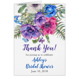 Tack för anemonblommamöhippa OBS kort