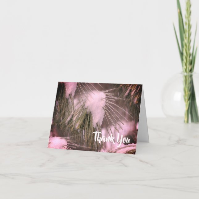 Tack för Anpassadet Ice och Snö Winter (Framsida)