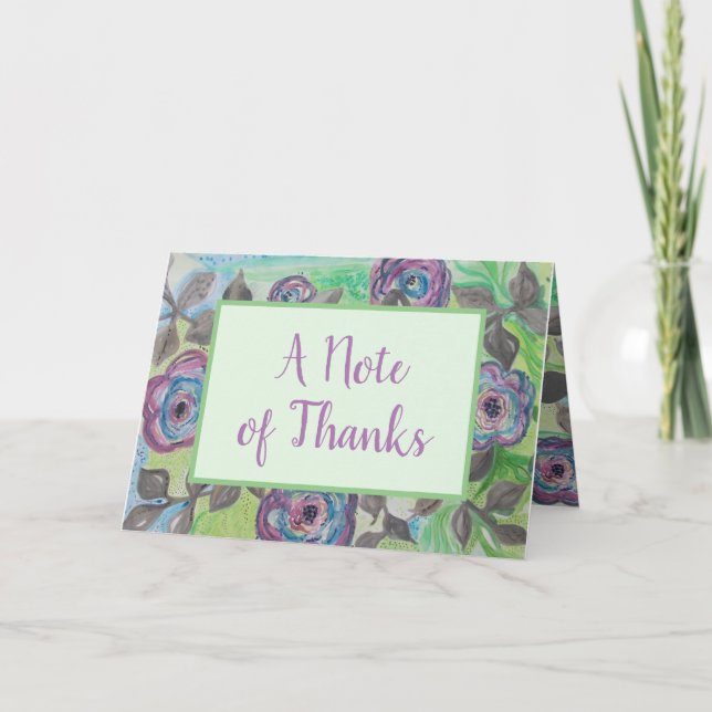 Tack för Anpassningsbar av Land Blommigt (Framsida)