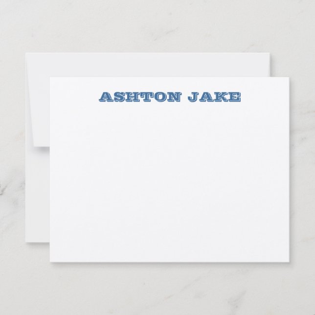 Tack för Ashton pubMitzvah inbjudan (Framsida)