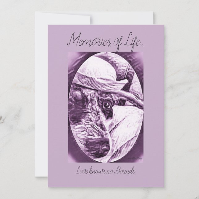 TACK FÖR ATT ATT BRY SIG KORTET - FÖRLUST AV (Framsida)