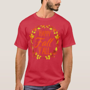 Tack för att Cute Quote Hösten Lycklig, 2010, 2010 T Shirt