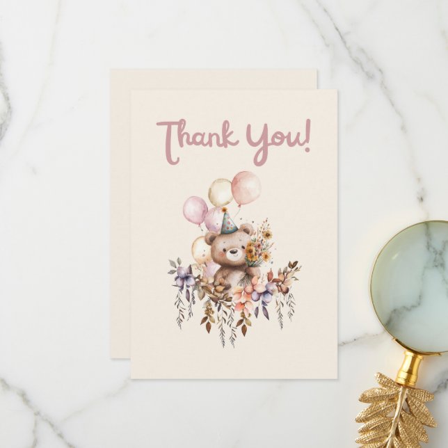 Tack för att det är ett Speciellt födelsedagskort (Fram/Back In Situ)