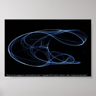 Tack för att du ägnar dig åt virtuell rök den här poster