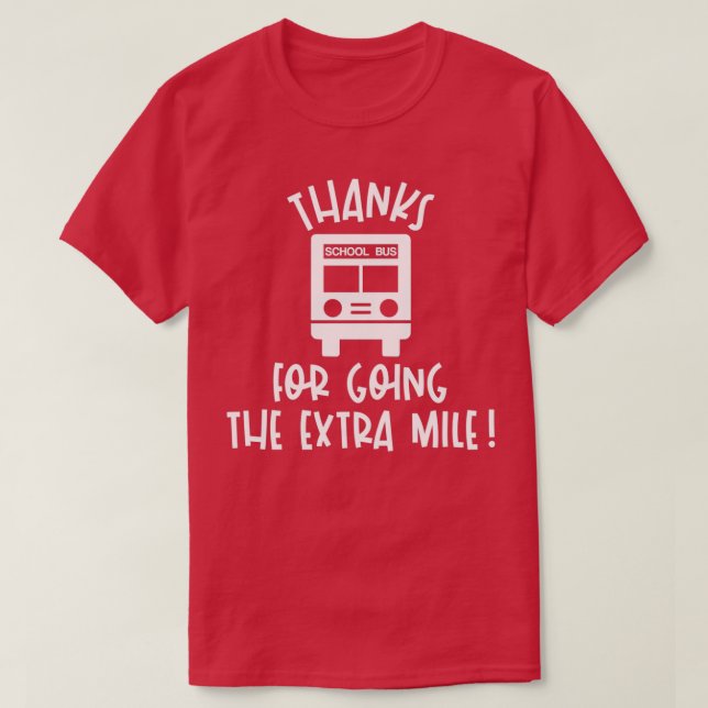 Tack för att du åker till Extra-mile 2 T Shirt (Design framsida)