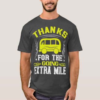 Tack för att du åkte till extra mil t shirt