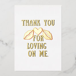 Tack för att du älskar mig. Samling.