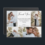 Tack för att du använder snyggt-magnet för fotokol<br><div class="desc">foton från freepik.com elegant tack vare bröllop fyra snyggt-magnet för fotokollage</div>