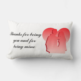 Tack för att du är du lumbarkudde