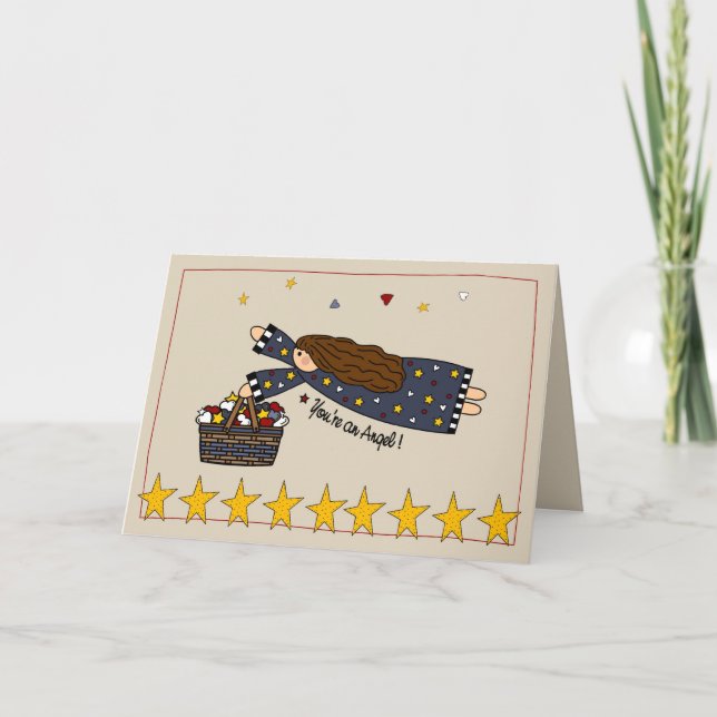 Tack för att du är en ängel (Framsida)