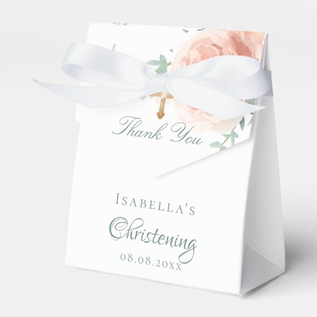 Tack för att du är en av våra  blommigtar i rosa r presentaskar (Framsidan Sidan)