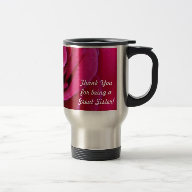 Tack för att du är en underbar syster! Kaffemuggar (Höger)