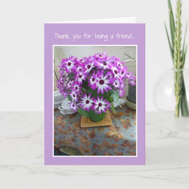 Tack för att du är en vän.. (Framsida)