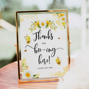 Tack för att du är här poster