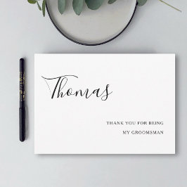 Tack för att du är min gruppledare bröllop modern kort