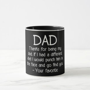 Tack för att du är min Pappa Mugg