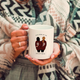 Tack för att du är min person   Bästa vän Kaffemugg