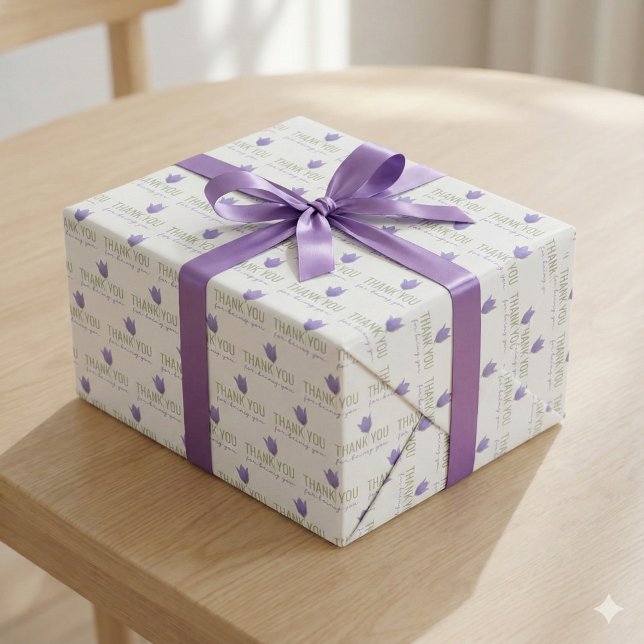 Tack för att du är Papper Presentpapper (Show your gratitude with this, "Thank you for being you" wrapping paper! )