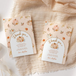 Tack för att du är söt, lilla pumpa. kort