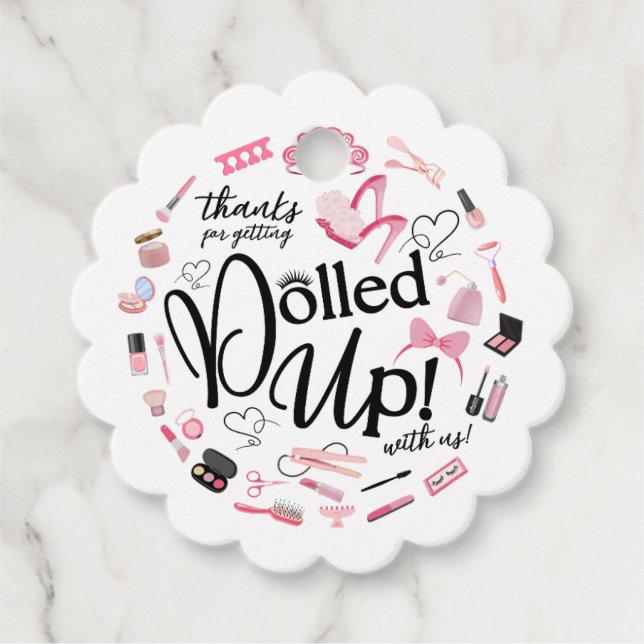 Tack för att du blev trött på oss Party Gåvor Etiketter (Framsida)