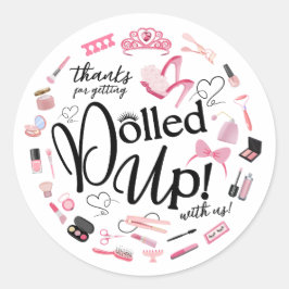 Tack för att du blev trött på oss, Party. Runt Klistermärke