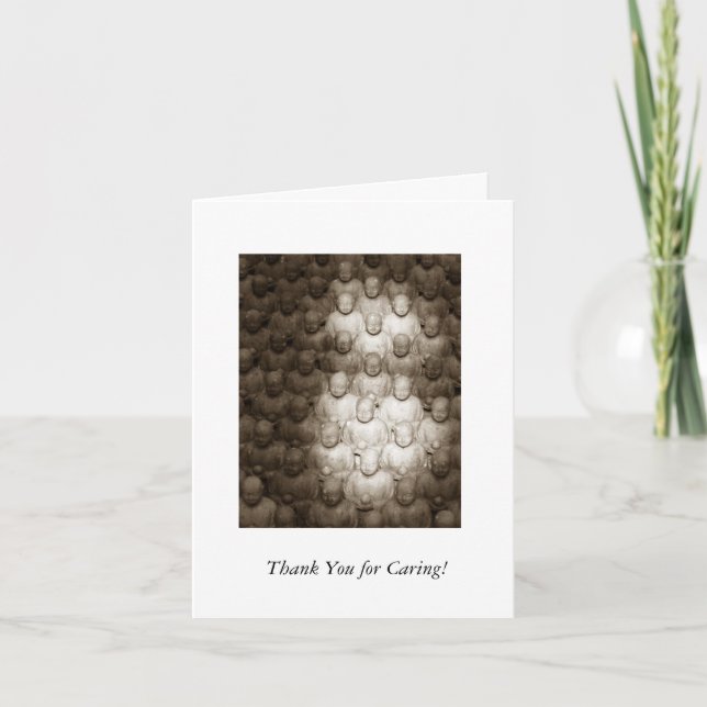 Tack för att du bryr dig (för andra) kort (Framsida)